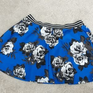 Justice floral skirt